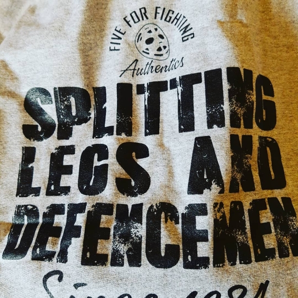 SPLITTING LEGS AND DEFENCEMEN SINCE 1984 TEE'S - Picture 3 of 9